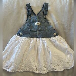 Girl’s Overalls Dress